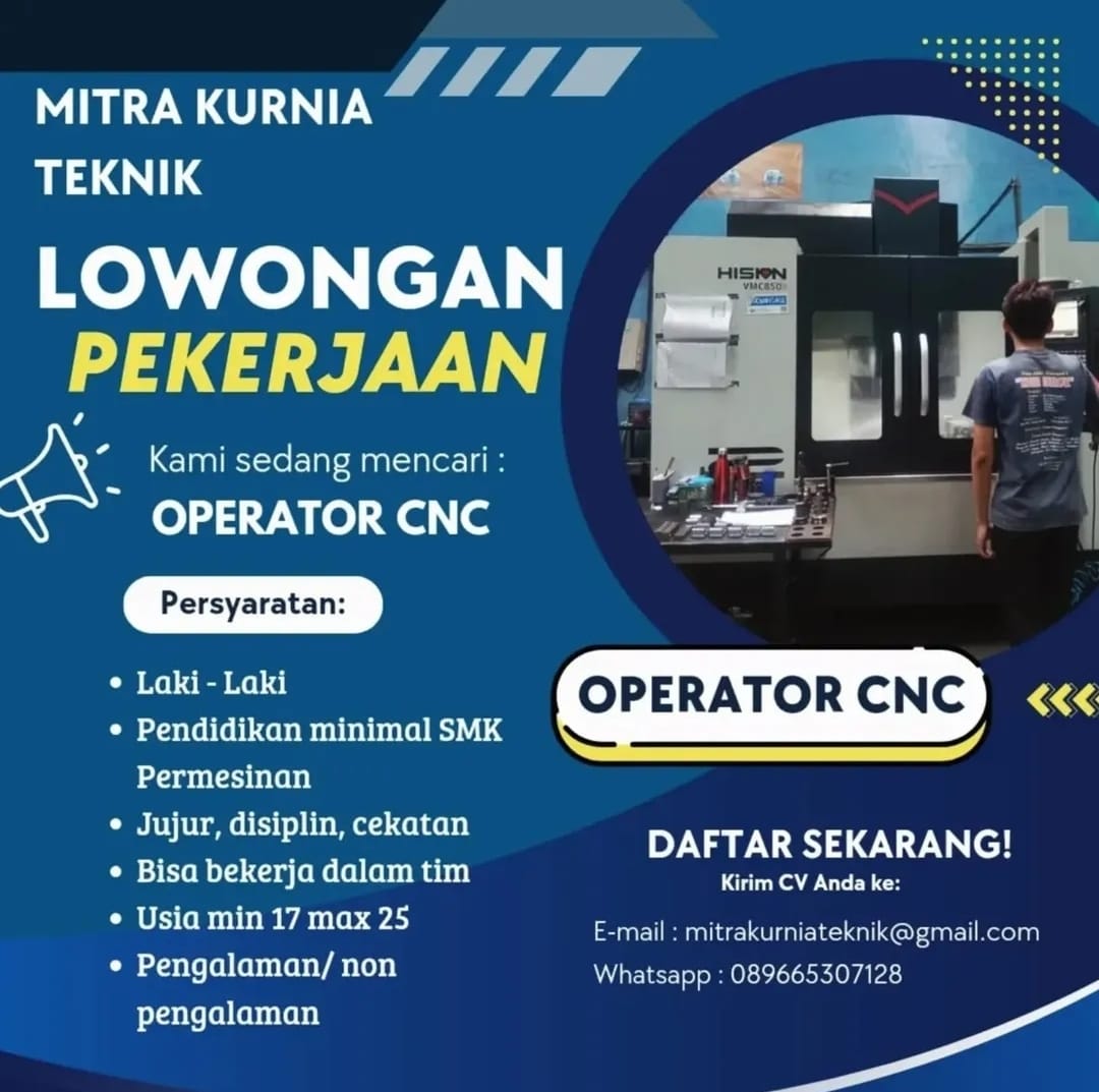 LOKER PT. MITRA KURNIA TEKNIK