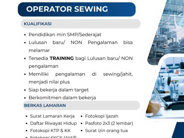 LOKER PT. TOP AND TOP APPAREL LOKER PT. TOP AND TOP APPAREL