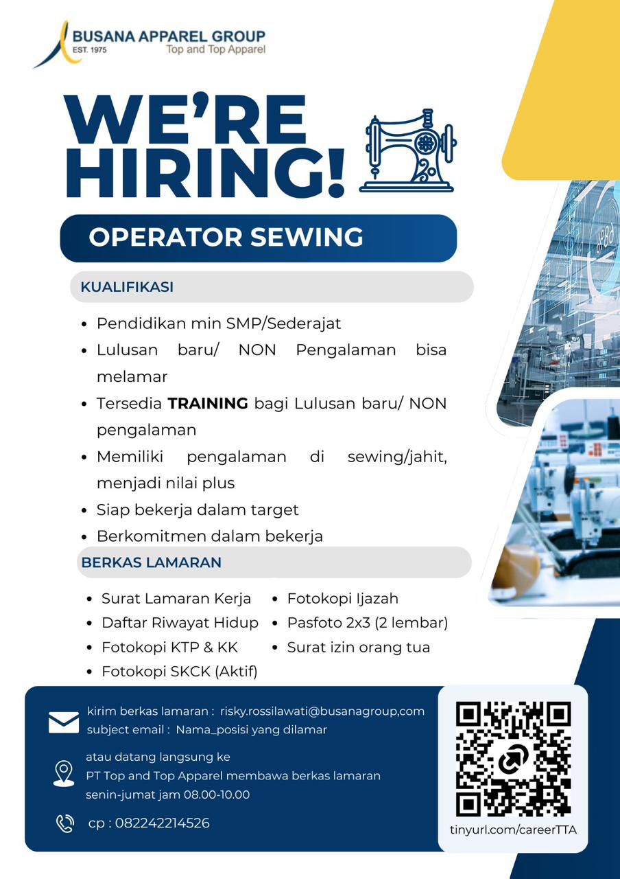 LOKER PT. TOP AND TOP APPAREL