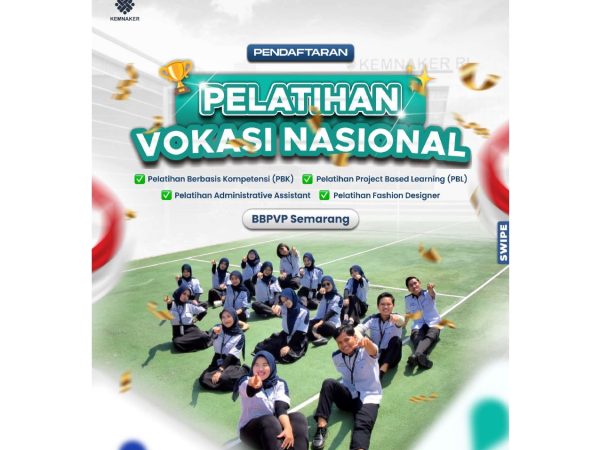 Program Pelatihan Nasional Tahun 2026 bagi para Alumni SMA  dan SMK