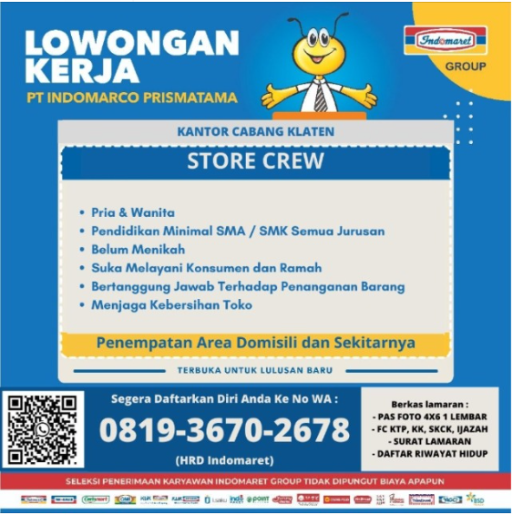 LOKER PT. INDOMARCO