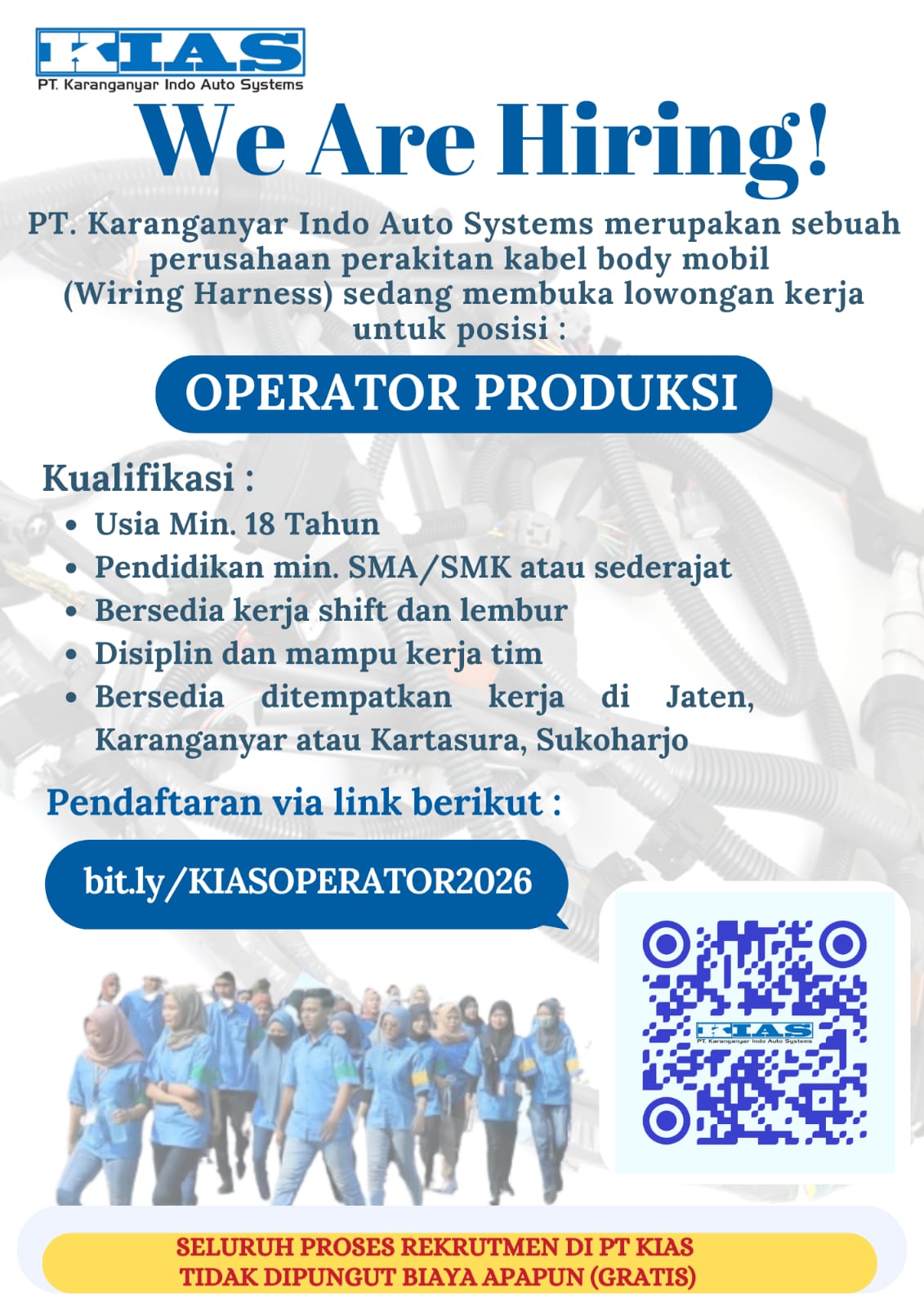 LOKER PT KIAS KARANGANYAR