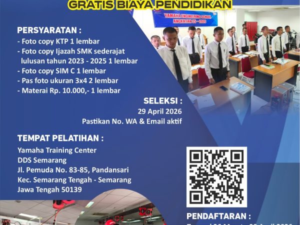 YAMAHA ENGINERING SCHOOL ANGKATAN 36