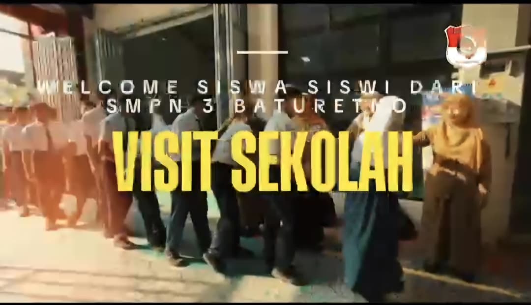 VISITING SCHOOL SMP N 3 BATURETNO