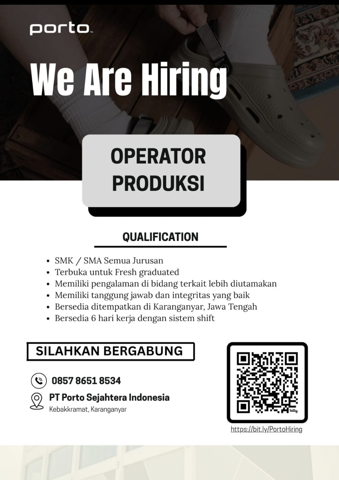 LOKER PT.PORTO