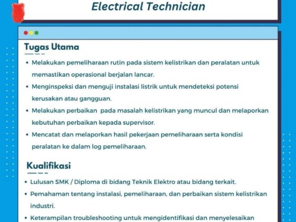LOKER PT. YUPI
