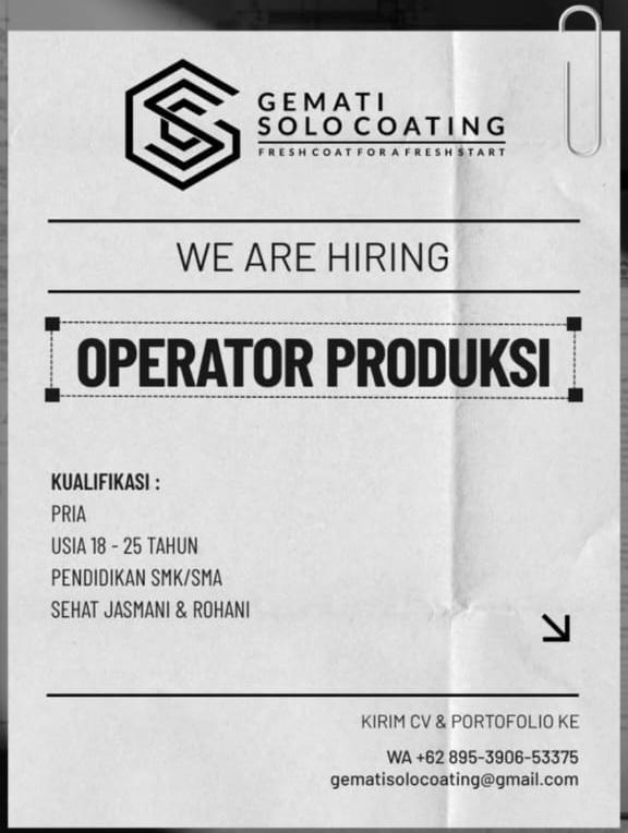 LOKER GEMATI SOLO COATING